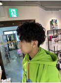 縦落ちツイストスパイラルパーマ 長崎