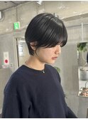 ショートボブ/耳かけショート/髪質再生トリートメント/船橋