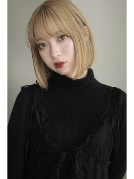 シーム 天神大名店(SEAM) ハイトーンボブRecommended for  20s to 30s.