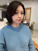 パルタジェ(partager) 肩上ミディーの正解はコレ！ワンカールで愛され髪に