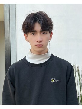 ガーランド (Garland) メンズマッシュ／ニュアンスパーマ／メンズヘア／ナチュラルヘア