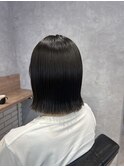 大人可愛い切りっぱなし外ハネボブ