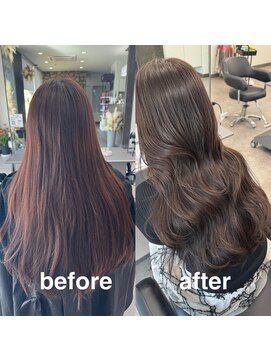 ガルボヘアー 桟橋店(garbo hair) 高知 艶髪 大人可愛い 韓国風 20代30代40代