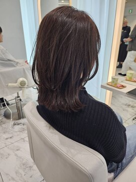 ザザアオヤマ(ZA/ZA AOYAMA) 「セット簡単」ミディアムレイヤー