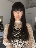 ストレートロングヘア