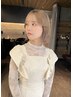 【たっぷり透明感】ブリーチオンカラー￥20900→￥19800