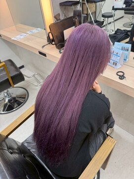 アリープパロット(ALEAP parrot) 高発色カラー/逆グラデ/パープルアッシュ