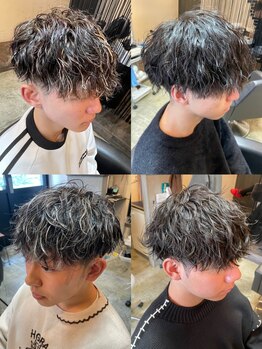 ジュンヌオム リンカラン(Jeune Homme LINGKARAN)の写真/【カット＋選べるパーマ¥14000】実力派stylistの抜群のセンスで叶える、最旬トレンド×似合わせをご提案！