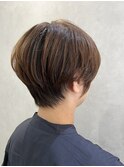 襟足スッキリショートスタイル
