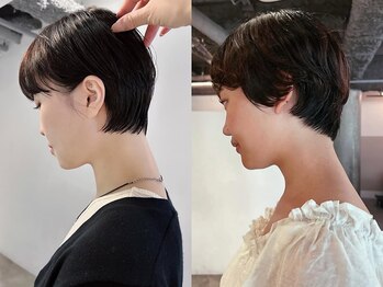 ナヌークカフラ(nanuk kafla)の写真/nanukの真骨頂"ショートヘア"！前髪も顔周りも髪質/骨格から、あなたが最も美しく見えるバランスでカット