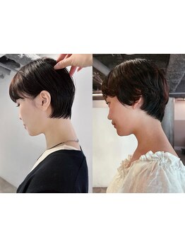 nanukの真骨頂"ショートヘア"！前髪も顔周りも髪質/骨格から、あなたが最も美しく見えるバランスでカット