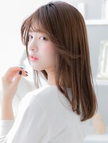 モッズヘア 越谷(mod's hair) 前髪パーマ暗髪ダークアッシュ小顔セミディTc5越谷20代30代40代