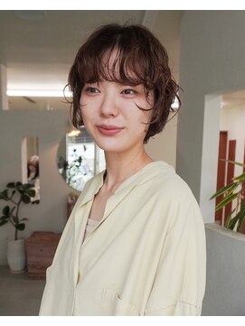 ウィットサークル(wit circle) ゆったりショートパーマ