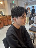 横浜★フェザーパーマ毛流れメンズパーマ