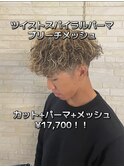 ツイストスパイラル×メッシュ×フェード/千葉/幕張本郷/メンズ