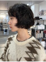 カルテ(QUARTE) ミニボブ/ショートボブ/ドライパーマ