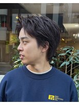 エムクール(M,cooL)&nbsp;ラフショートピンパーマニュアンスパーマ