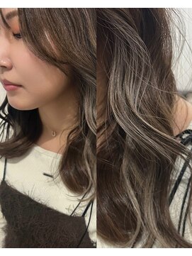 シー ヘアデザイン(see hair design) インナーグレージュ