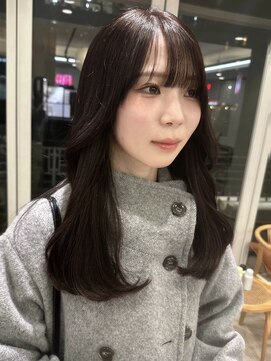 ガーデンヨコハマ(GARDEN YOKOHAMA) ヨシンモリ チョコレートブラウン ロングレイヤー似合わせカット