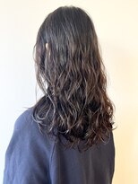 モリオフロムロンドン 松戸店(Morio from London)&nbsp;【morio松戸 アイダ】大きめカールデジタルパーマセミロングヘア