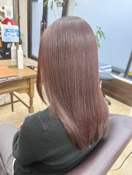 トップスタイル リッチ 冬から春にぴったりなピンクブラウンカラー