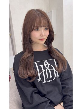 アグ ヘアー レア 神田店(Agu hair lea) スモーキーベージュ×コテ巻き