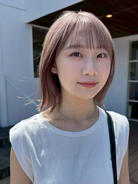 カノエ 山口小郡店(canoe) 髪質改善/ブリーチ/レイヤーボブ/グレージュ
