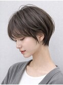 【天六】30代40代大人くびれショート×グレージュ