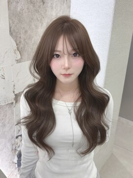 キティー サカエ(kiti SAKAE) グレージュ/レイヤーカット/ハッシュカット/オリーブベージュ/栄