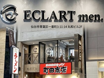 ECLART men.仙台店/バーバー/メンズサロン/メンズパーマ/眉毛【7月9日OPEN(予定)】の写真