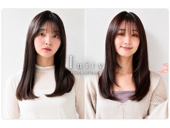 アイニティ 緑地公園(Inity)の写真/[緑地公園駅2分]骨格診断シートを用いたカウンセリングで1番似合うお顔周りのデザインを提供します♪