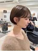 シースルー前髪　ウルフカット　ショートヘア　［表参道.南青山]