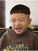 男の子どんぐりマッシュ【倉敷キッズカット/メンズ専門/美容院】
