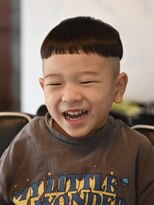 リム メンズヘア(LIM men's hair)&nbsp;男の子どんぐりマッシュ【倉敷キッズカット/メンズ専門/美容院】