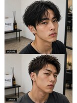 メンズバグズ(MEN's Baguz)&nbsp;メンズ眉毛WAX脱毛ナチュラル似合わせ眉