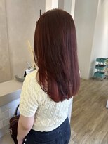 ジュエ ヘアー デザイン(Jue hair design)&nbsp;秋映えテラコッタカラー/暖色カラー/インナーカラー