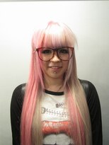 トリックストア(TRICK STORE)&nbsp;ホワイト＆ピンク　２トーンカラー