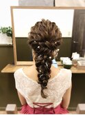 【ヘアセット専門店Mature】編み下ろし