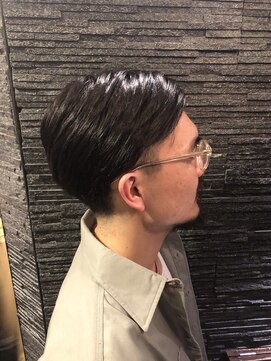 ヒロギンザ 新橋日比谷口店(HIRO GINZA) ツーブロックナチュラルスタイル