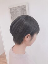 レム 青葉台(REM)&nbsp;小顔丸みショートボブ/アッシュグレー