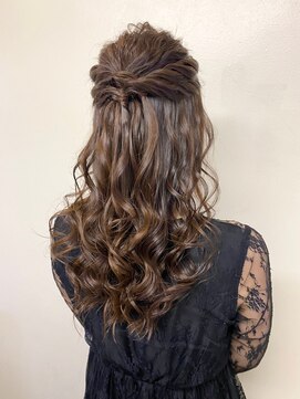 オアシス ガーデン 新越谷店(Oasis GaRDEN) お呼ばれハーフアップ