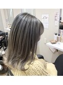 シャドウルーツ×ナチュラルバレイヤージュ