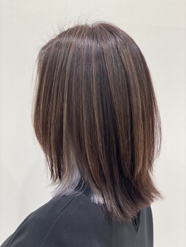 ヘアーズ 住吉店(HAIRZ) 《HARIZ》大岩真弓☆ハイライト＆インナーシルバー