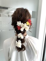 セバスティアン(SEBASTIAN)&nbsp;成人式　編みおろしアレンジ