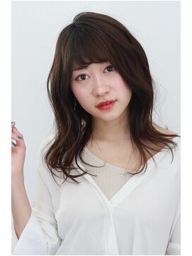 ヘアリゾートエーアイ 北千住店(hair resort Ai) 20代30代40代50代 色っぽふんわりロングの重軽ウェーブヘア♪