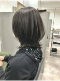★くびれミディ★ミントグレー★