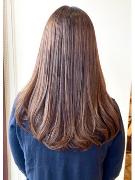 ルッツ(Lutz. hair design) イノアカラー/大人ブラウン＋髪質再生バイカルテ【犬山良慈】