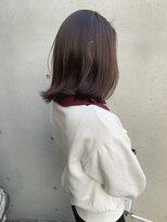 アルディ ユーカリが丘店(HARDI) 【星野】ピンクブラウン×レイヤーミディ☆