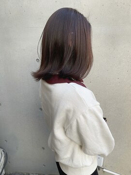 アルディ ユーカリが丘店(HARDI) 【星野】ピンクブラウン×レイヤーミディ☆