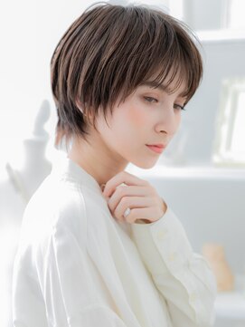 モッズヘア 越谷(mod's hair) 外国人風バイカラーマッシュウルフショートレイヤショートa